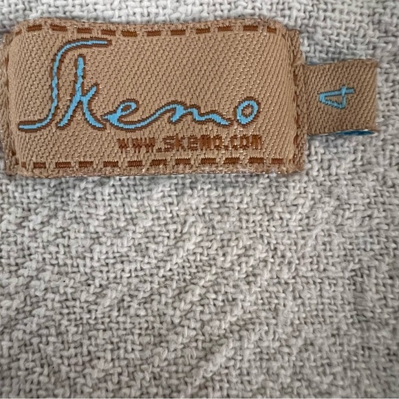 SKEMO Girls Sz 4 Magical Reef Embroidred Beaded Tassel Dress Tunic Top Flutter - Picture 4 of 10